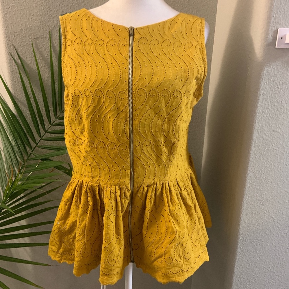 Cool Find! Vintage Hamdmade Patchwork Zipup Top/V… - image 1